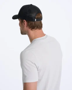 Inspired Foam Trucker Hat | Black -Vuori Clothing Store 0000 V870BLK 04184