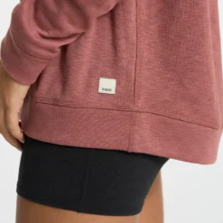 Long-Sleeve Sunrise Crew | Rosewood -Vuori Clothing Store 0020 VW1048RSD 1495