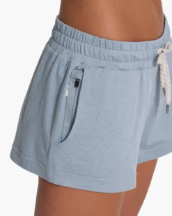 Halo Performance Short | Light Cloud Heather 9 Halo Performance Short | Light Cloud Heather -Vuori Clothing Store 0022 VW339HLI FA22 W ECOMM DETAIL 7364