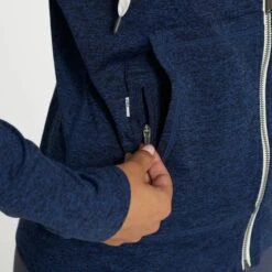 Halo Performance Hoodie | Navy Heather -Vuori Clothing Store 0037 VW201HNV 3165