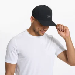 The Standard Hat | Black Heather -Vuori Clothing Store 0054 V818HBK 3077