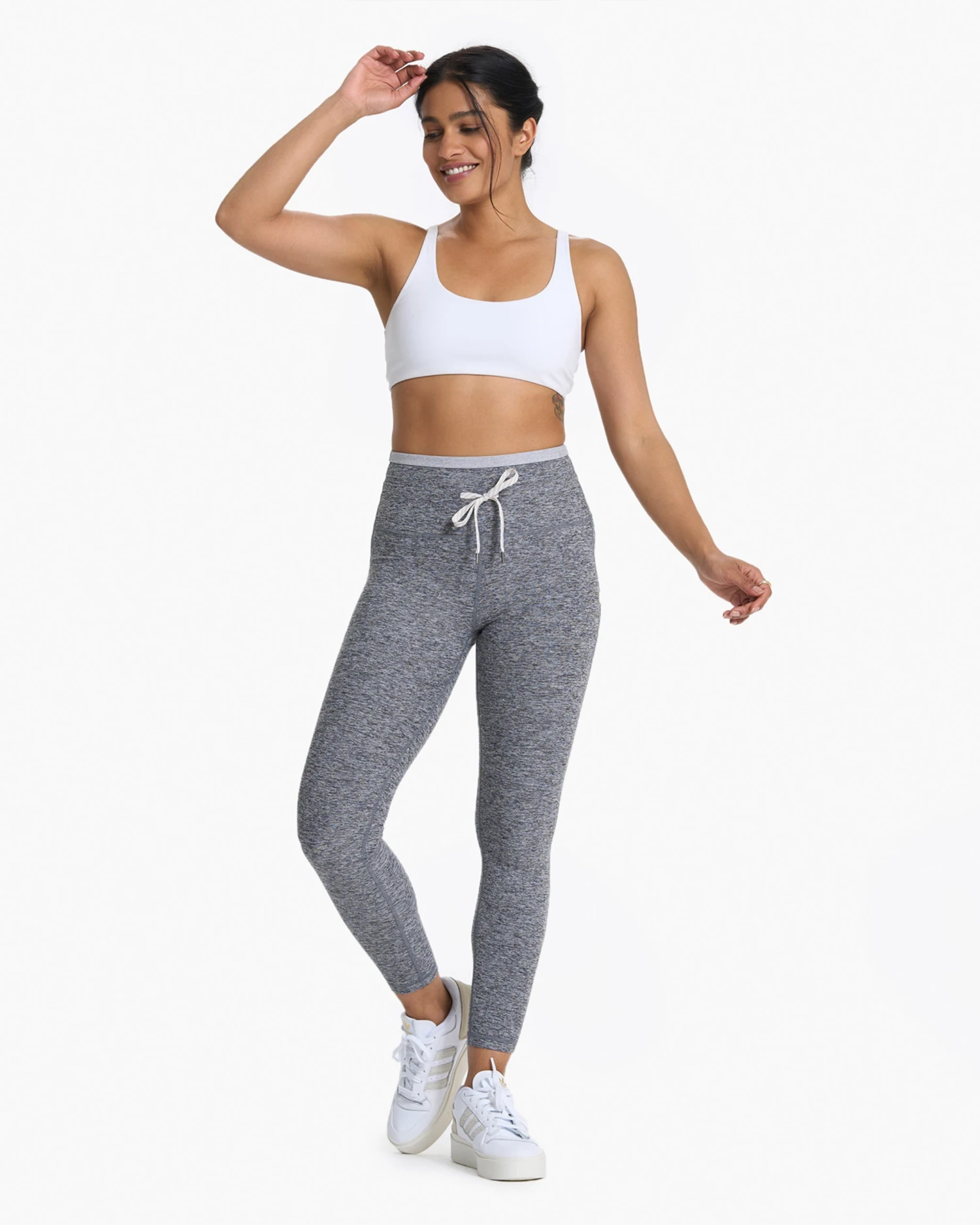 Vibe Elevation Legging | Heather Grey 5 Vibe Elevation Legging | Heather Grey - Image 5