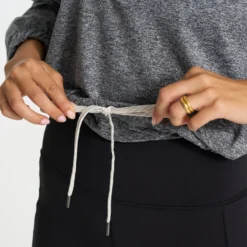 Halo Relaxed Half Zip | Heather Grey -Vuori Clothing Store 0095 VW269HTG 1089