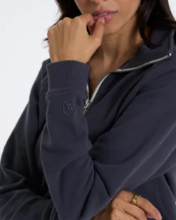 Vista Half Zip Hoodie | Charcoal Heather -Vuori Clothing Store 0102 VW267HCC 3989