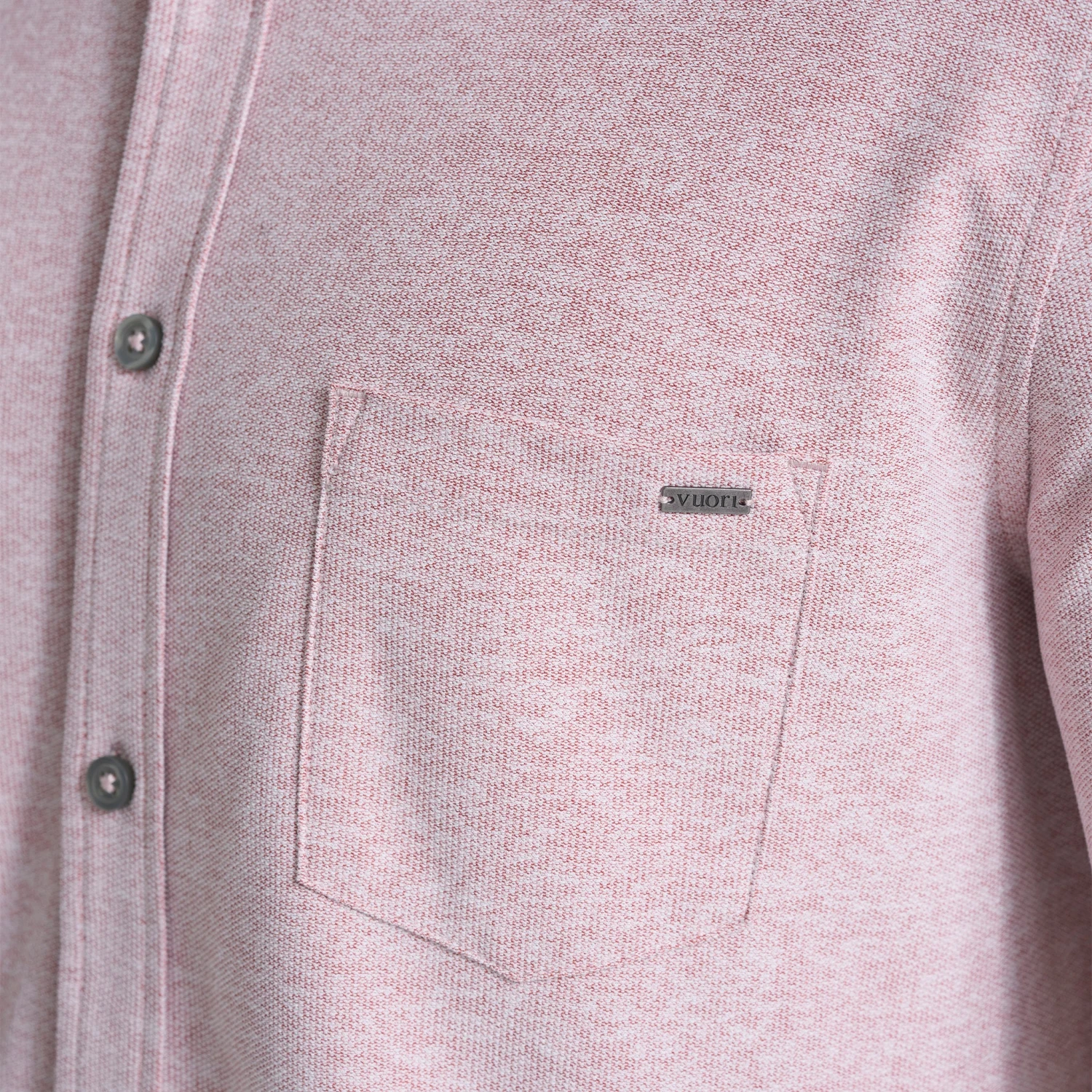 Long Sleeve Ace Button Down | Saltwater Red 7 Long Sleeve Ace Button Down | Saltwater Red - Image 7