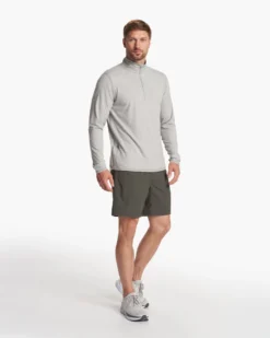 Ease Performance Half Zip | Light Heather Grey 12 Ease Performance Half Zip | Light Heather Grey -Vuori Clothing Store SP23 M DENMARK TESI BOOK 1 56633 x1c
