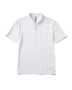 Zephyr Polo | White