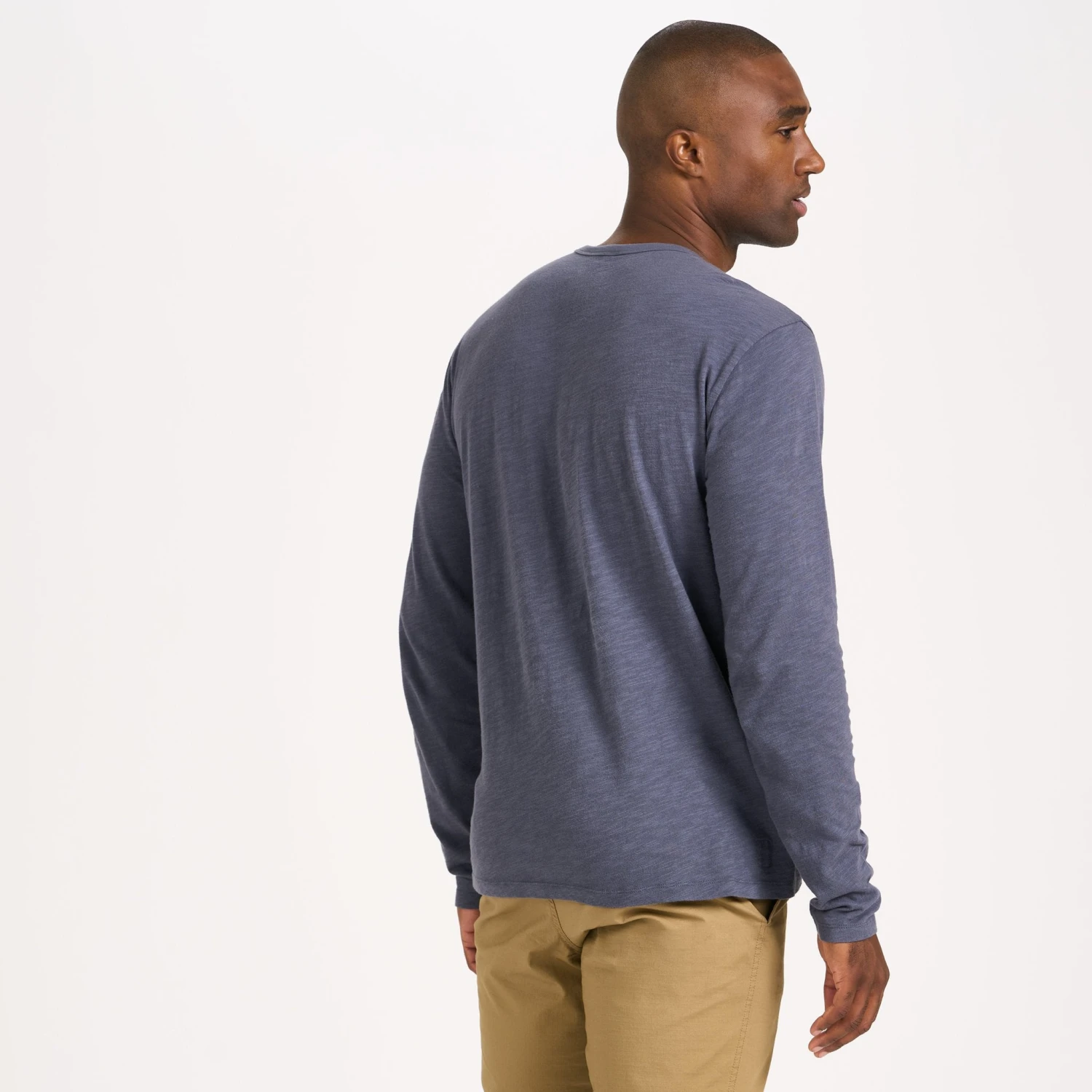 Long-Sleeve Rise Tee | Azure 3 Long-Sleeve Rise Tee | Azure - Image 3