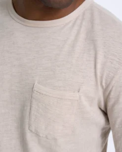 Long Sleeve Rise Tee | Dark Salt -Vuori Clothing Store V1001DSA 01547