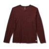Long Sleeve Rise Tee | Ruby