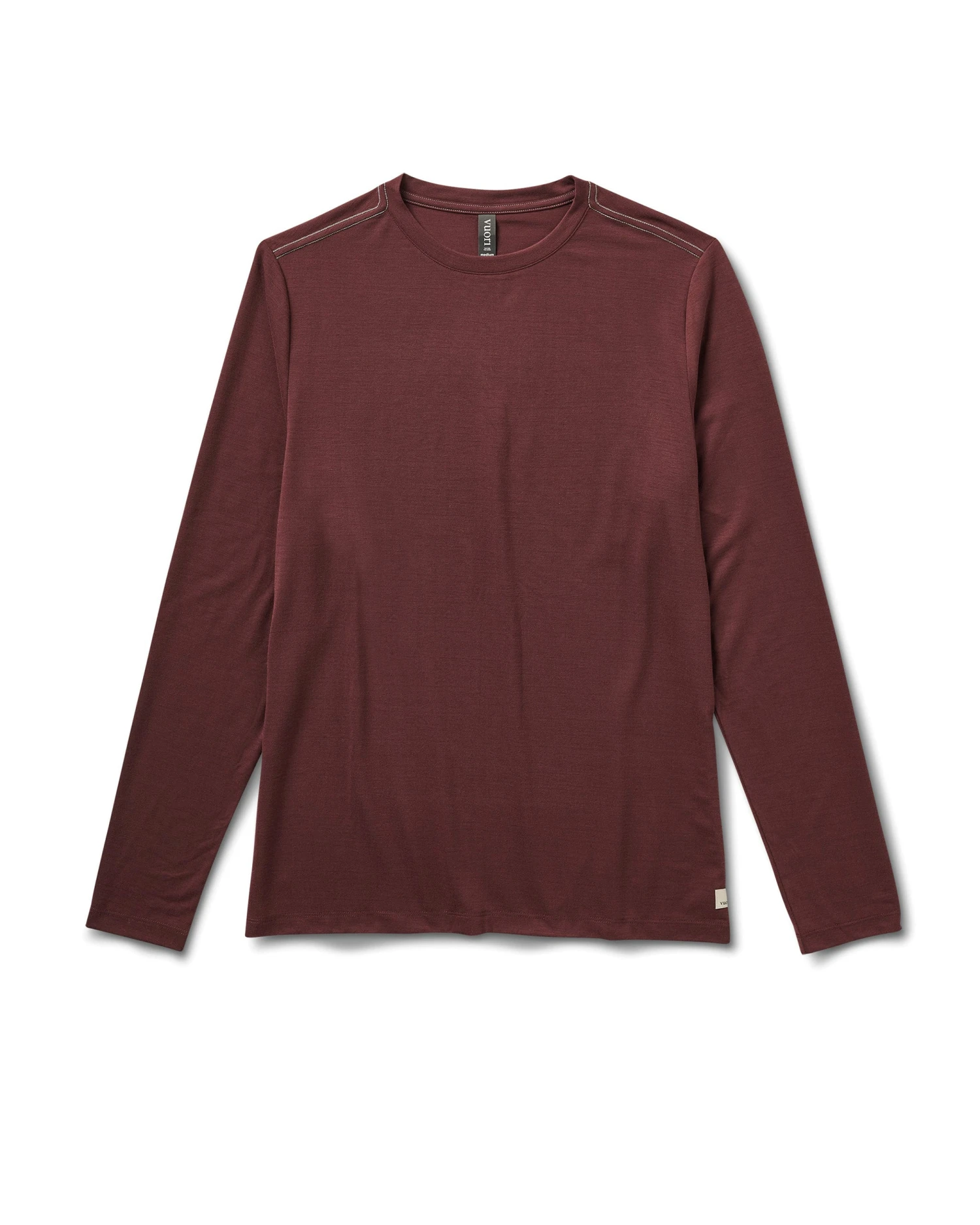 Long Sleeve Current Tech Tee | Chestnut 1 Long Sleeve Current Tech Tee | Chestnut