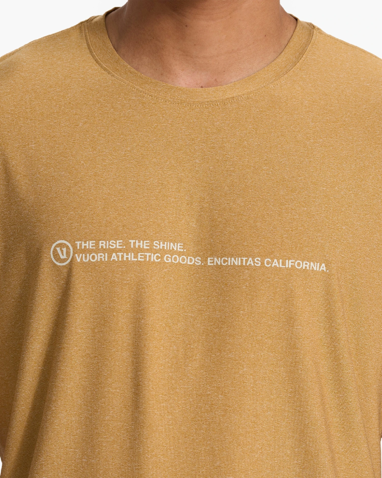 Short Sleeve Uluwatu 23 Water Tee | Dark Golden Heather 5 Short Sleeve Uluwatu 23 Water Tee | Dark Golden Heather - Image 5