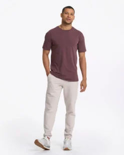 Tuvalu Tee | Chestnut -Vuori Clothing Store V101CHN 1586