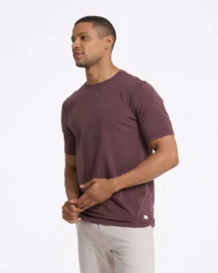 Tuvalu Tee | Chestnut -Vuori Clothing Store V101CHN 1660