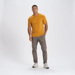 Tuvalu Tee | Cognac 9 Tuvalu Tee | Cognac -Vuori Clothing Store V101COG 4