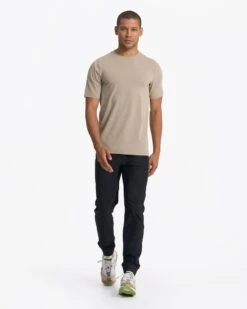 Tuvalu Tee | Gravel -Vuori Clothing Store V101GRV SP23 M ECOMM TOPS FULL 1029 1x1 98ee4410 eded 42dc 9c30 e042177bc48a