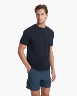 Tuvalu Tee | Ink -Vuori Clothing Store V101INK FA19 M ECOMM TOP 3558