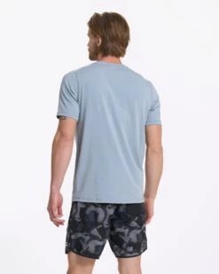 Tuvalu Tee | Light Cloud -Vuori Clothing Store V101LCL 1489