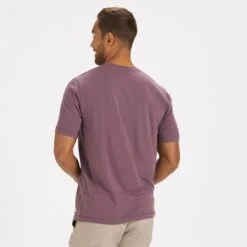 Tuvalu Tee | Smoked Plum -Vuori Clothing Store V101SPM 3 ba4fec08 ffcb 44f1 8725 f9d8263bca2e