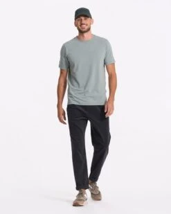 Tuvalu Tee | Stormy 11 Tuvalu Tee | Stormy -Vuori Clothing Store V101STY SP23 M ECOMM TOPS FULL 2955 1x1 ce03891e 5576 46aa 88ec 87b36df34e41