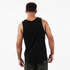 Tuvalu Stretch Tank | Black -Vuori Clothing Store V105BLK 3