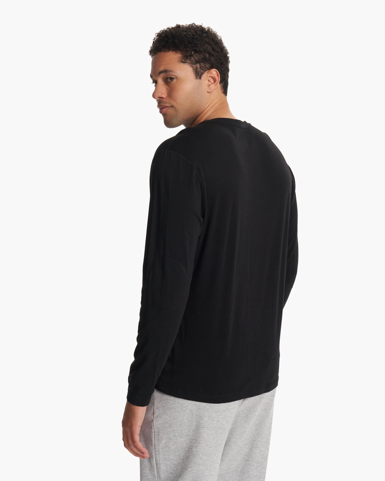 Long-Sleeve Ever Henley | Black 5 Long-Sleeve Ever Henley | Black - Image 5