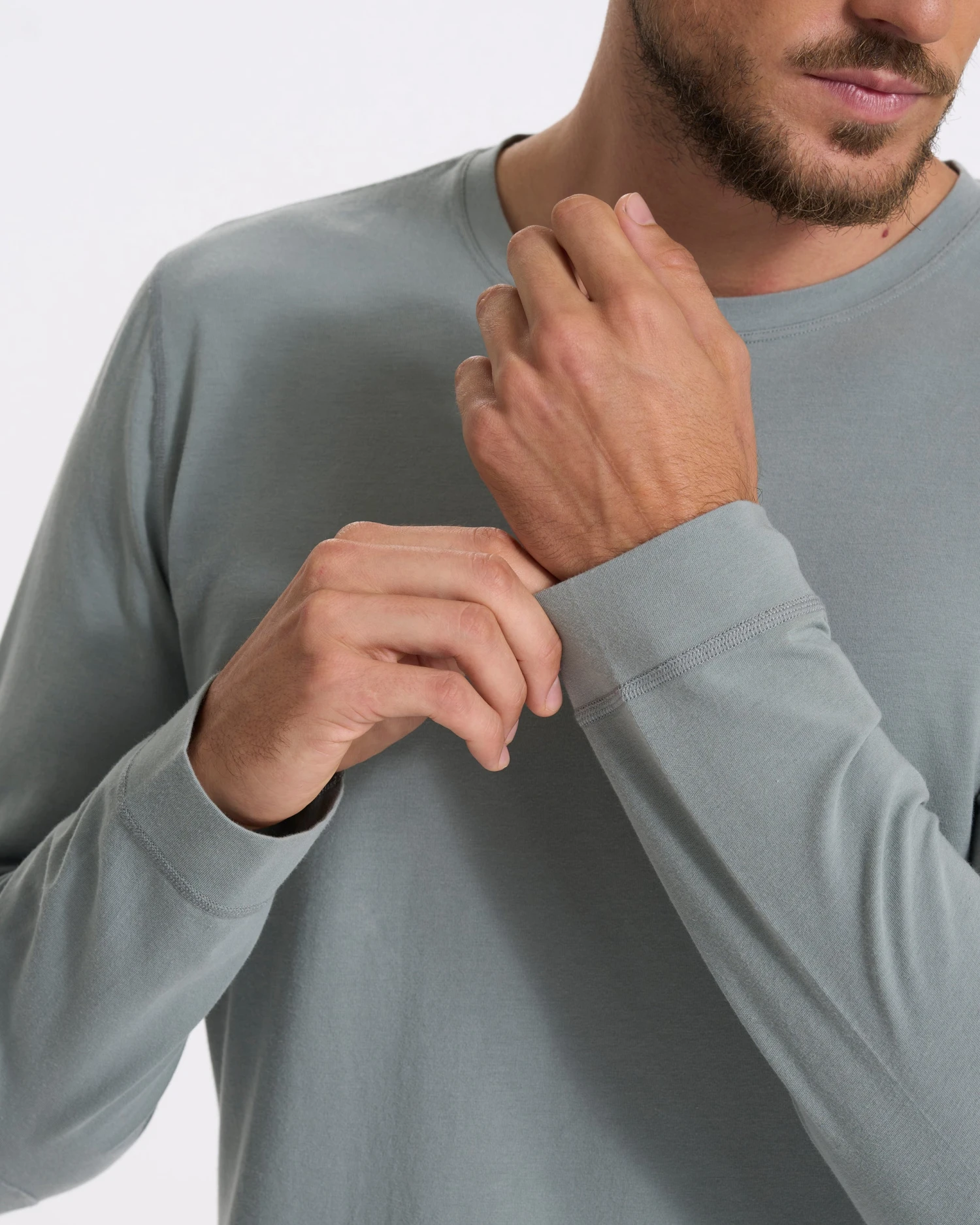 Long Sleeve Ever Henley | Stormy 7 Long Sleeve Ever Henley | Stormy - Image 7