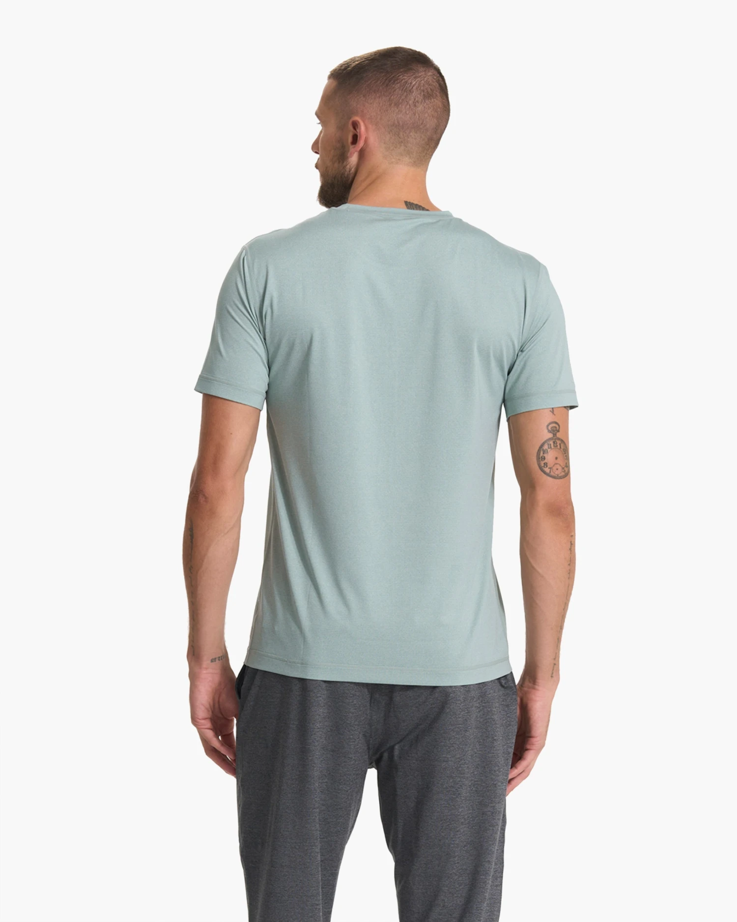 Tradewind Performance Tee | Neptune Heather 5 Tradewind Performance Tee | Neptune Heather - Image 5