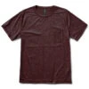 Tradewind Performance Tee | Oxblood Heather