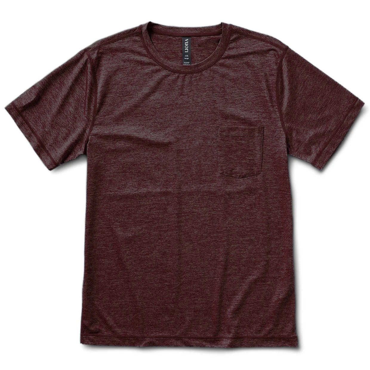 Tradewind Performance Tee | Oxblood Heather 1 Tradewind Performance Tee | Oxblood Heather