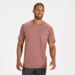 Tradewind Performance Tee | Red Clay Heather 7 Tradewind Performance Tee | Red Clay Heather -Vuori Clothing Store V109HRC 1 b2c8f0a4 4914 4228 97ef 1fe809b2df6a