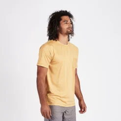 Tradewind Performance Tee | Saffron Heather