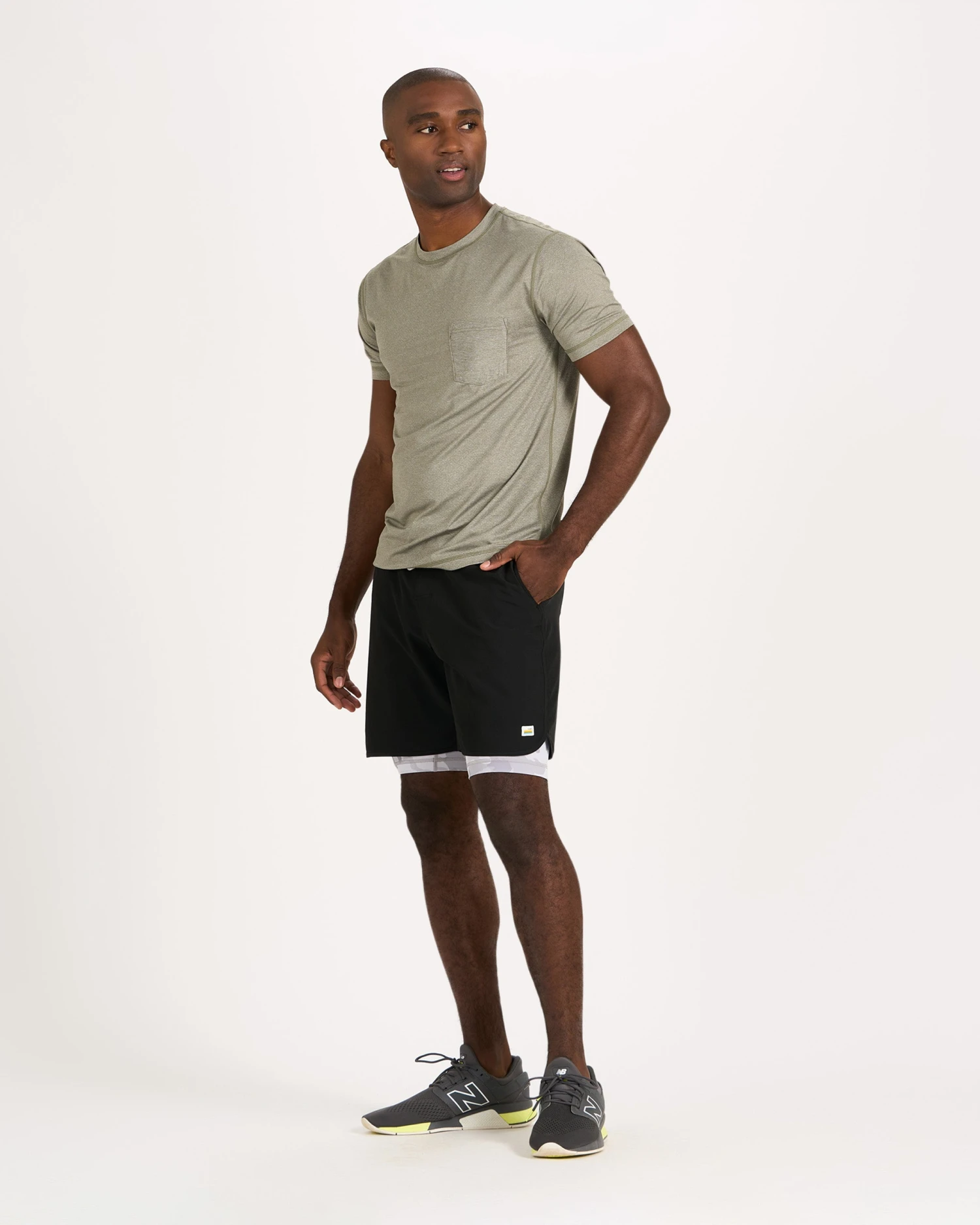 Tradewind Performance Tee | Army Heather 5 Tradewind Performance Tee | Army Heather - Image 5