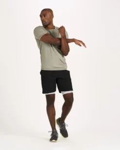 Tradewind Performance Tee | Army Heather 11 Tradewind Performance Tee | Army Heather -Vuori Clothing Store V109HTA 6