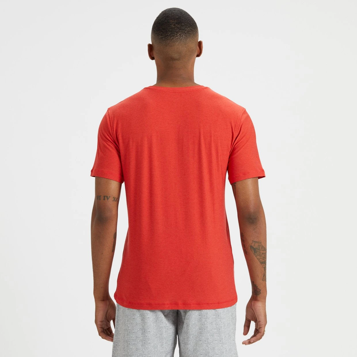 Strato Tech Tee | Melon Heather 4 Strato Tech Tee | Melon Heather - Image 4