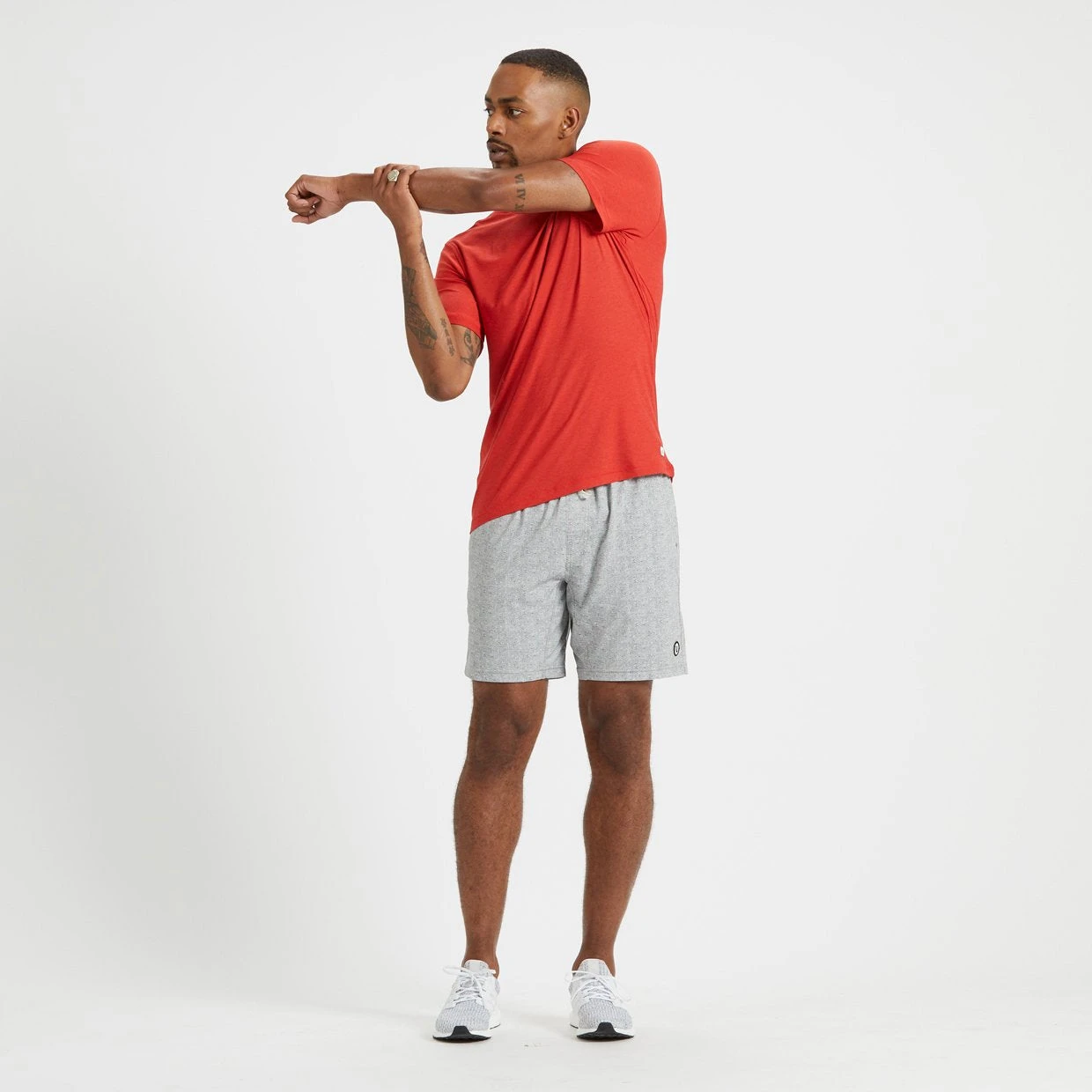 Strato Tech Tee | Melon Heather 5 Strato Tech Tee | Melon Heather - Image 5