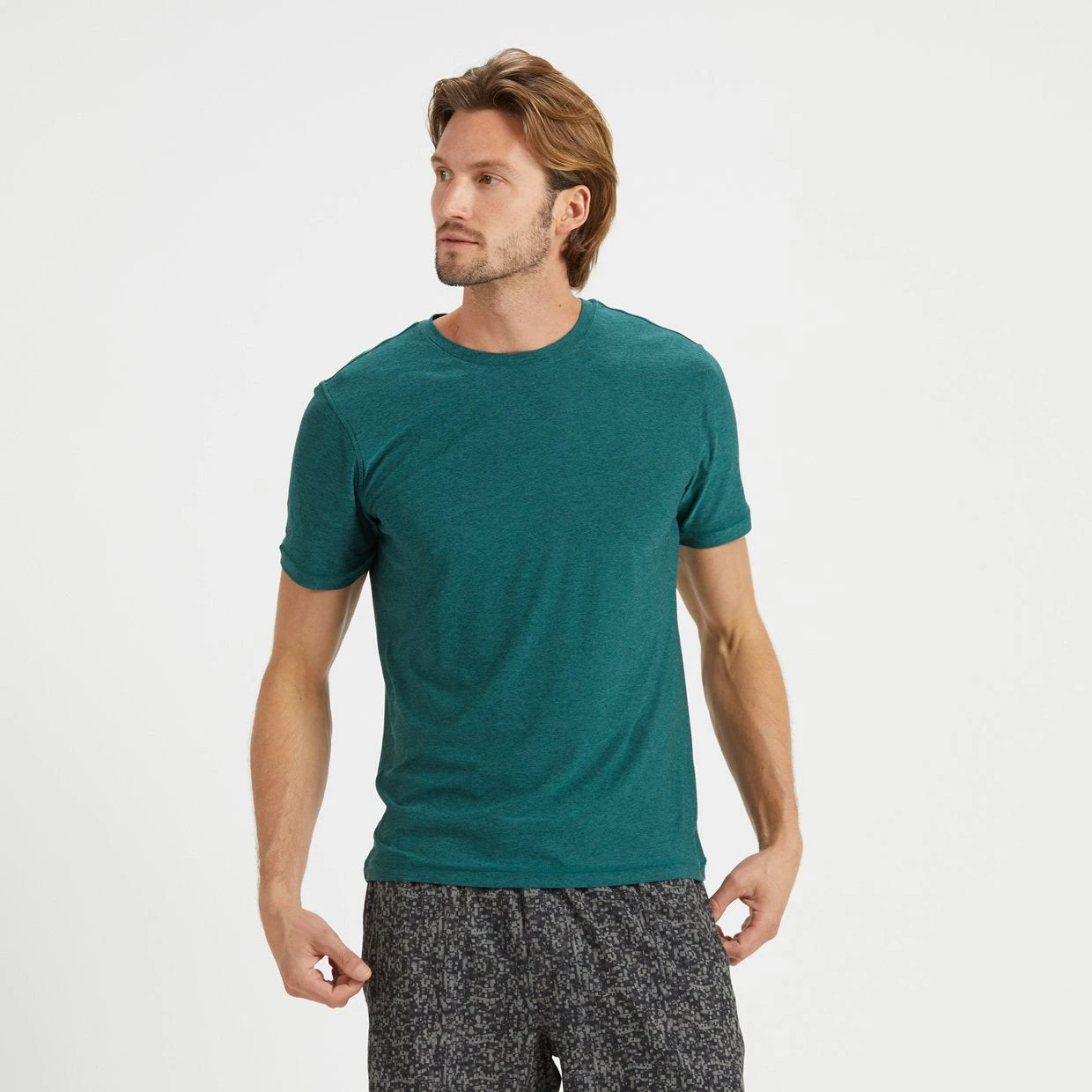 Strato Tech Tee | Palm Heather 2 Strato Tech Tee | Palm Heather - Image 2