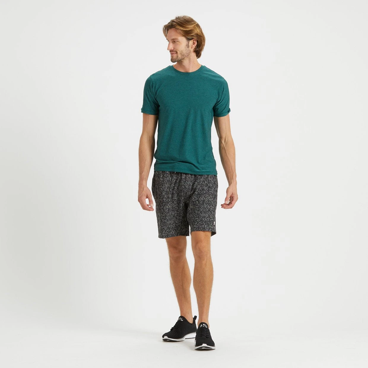 Strato Tech Tee | Palm Heather 5 Strato Tech Tee | Palm Heather - Image 5