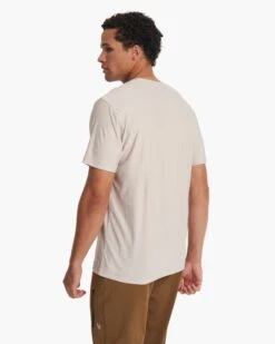 Strato Tech Tee | Suede Heather 7 Strato Tech Tee | Suede Heather -Vuori Clothing Store V126HUE SP23 M ECOMM TOPS TOP 2233 1x1 19fb4e91 029a 4d07 a6a5 f1010154f11e