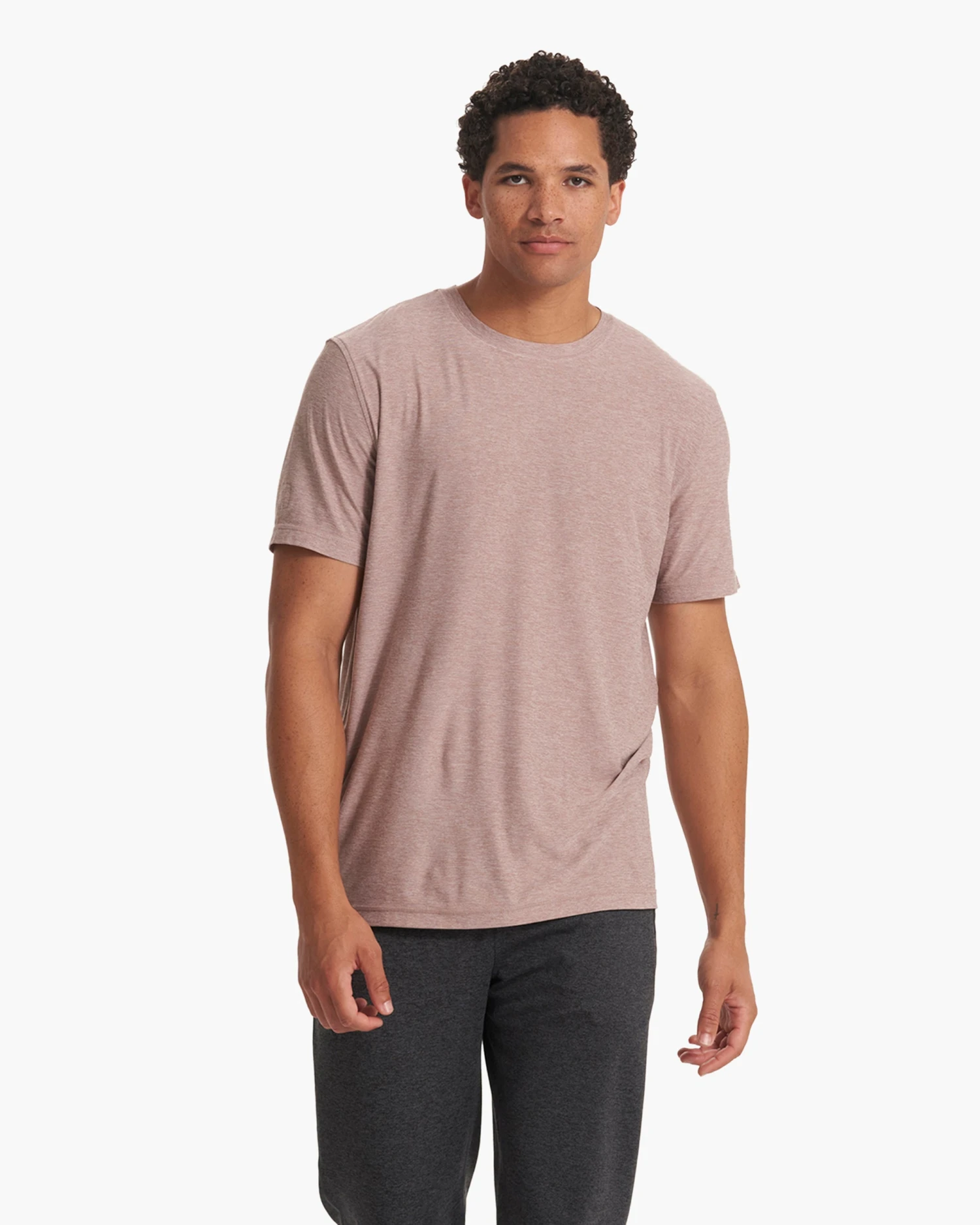 Strato Tech Tee | Umber Heather 2 Strato Tech Tee | Umber Heather - Image 2