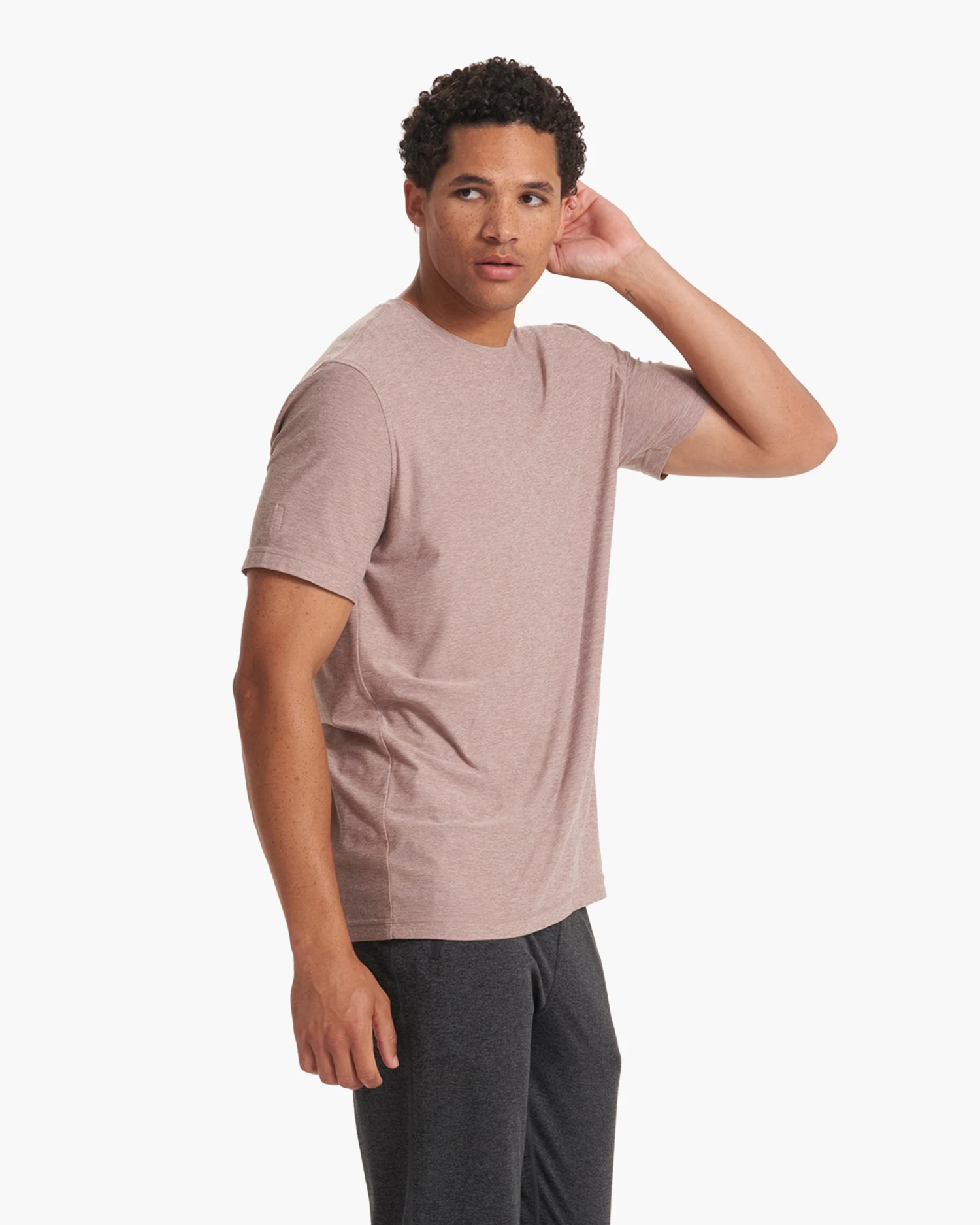 Strato Tech Tee | Umber Heather 3 Strato Tech Tee | Umber Heather - Image 3