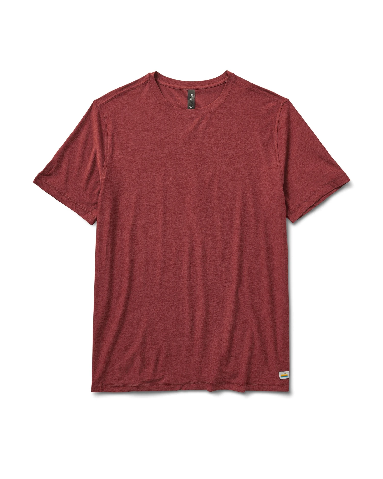 Strato Tech Tee | Currant Heather 1 Strato Tech Tee | Currant Heather