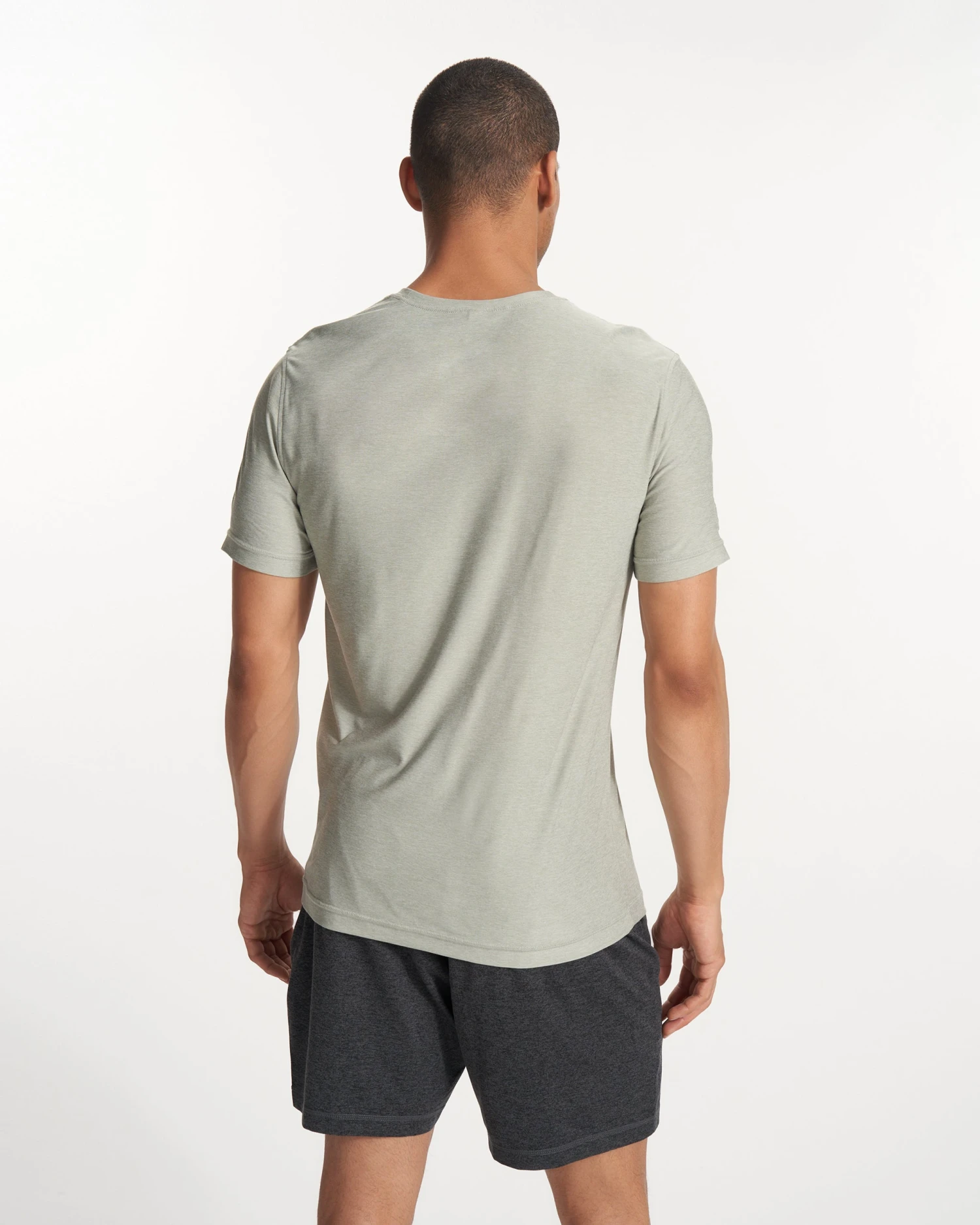 Strato Tech Tee | White Sage Heather 4 Strato Tech Tee | White Sage Heather - Image 4