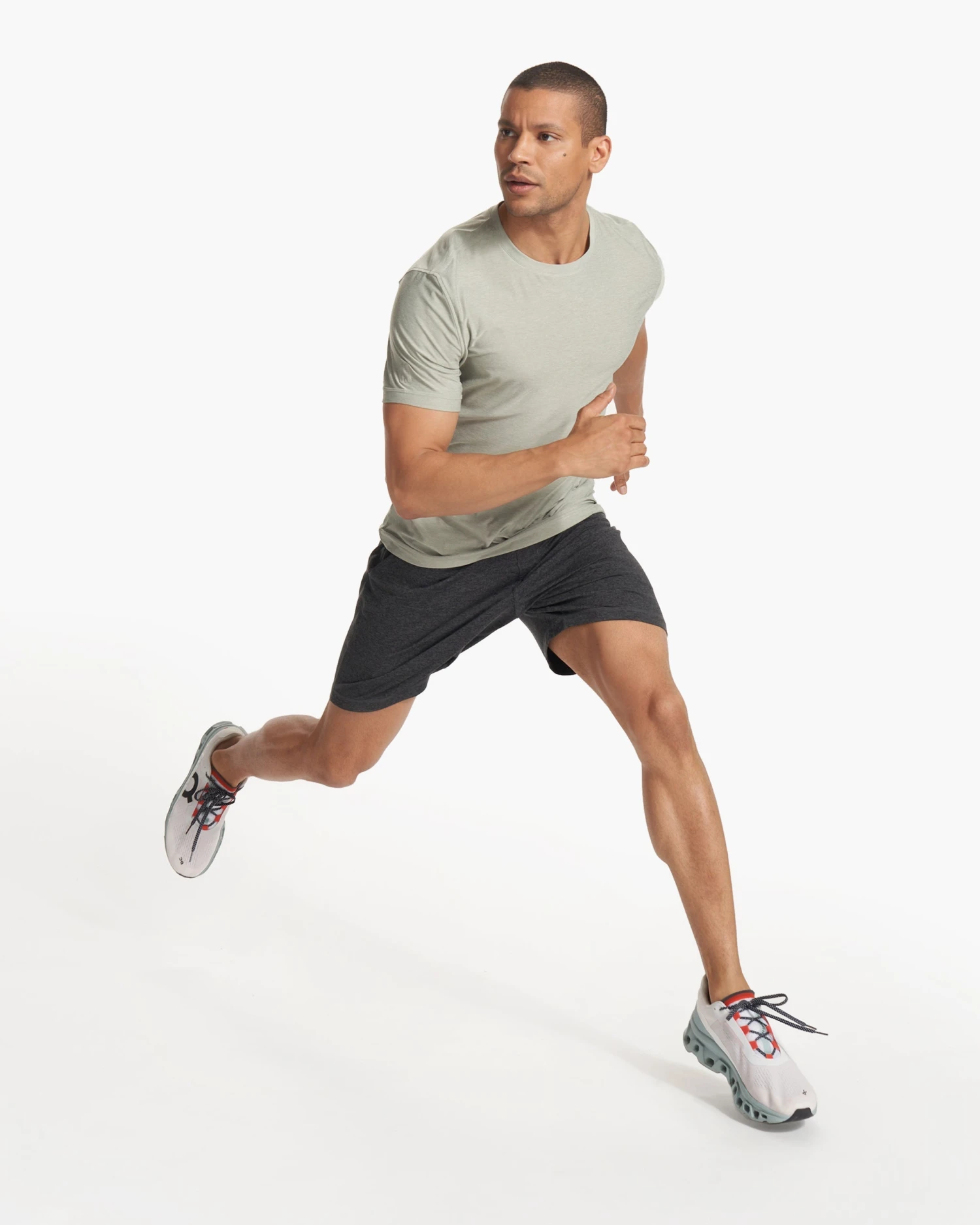 Strato Tech Tee | White Sage Heather 6 Strato Tech Tee | White Sage Heather - Image 6