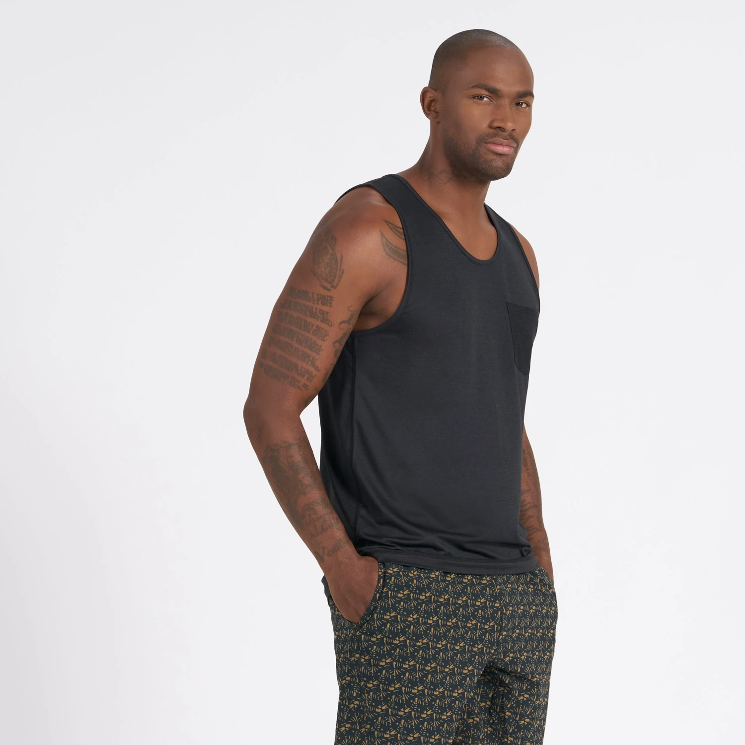 Tradewind Performance Tank | Black 2 Tradewind Performance Tank | Black - Image 2