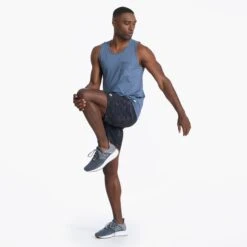 Tradewind Performance Tank | Coastal Heather -Vuori Clothing Store V142CLH 01817