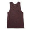 Tradewind Performance Tank | Oxblood Heather