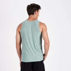 Strato Tech Tank | Aloe Heather -Vuori Clothing Store V148HAL 3