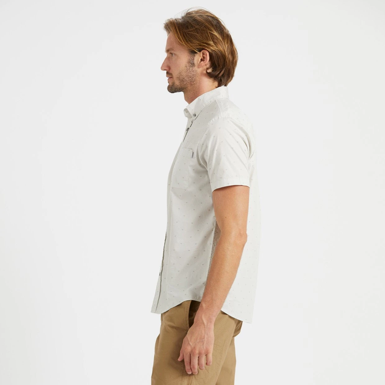 Crest Short-Sleeve Button-Down | Salt Arrow 3 Crest Short-Sleeve Button-Down | Salt Arrow - Image 3