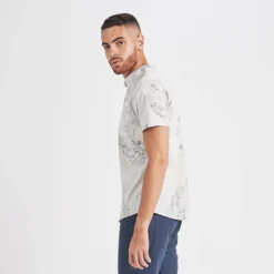 Crest Short Sleeve Button-Down | Salt Vintage Floral -Vuori Clothing Store V150SVF 2